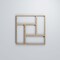 Ekena Millwork Extra Small Sheffield Decorative Fretwork Wood Wall Panels, Hickory, 7 3/8"W x 7 3/8"H x 3/8"T WALW08X08X0375SHFHI - alternate 2